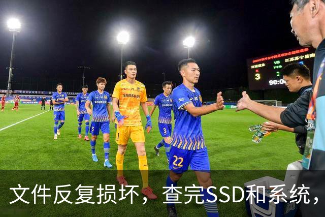 文件反复损坏，查完SSD和系统，问题出在内存条