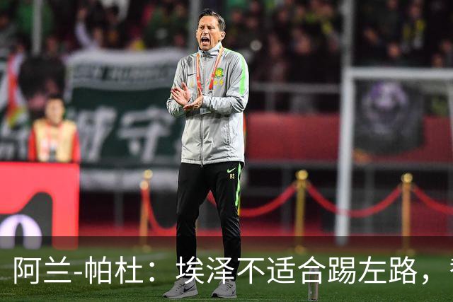 阿兰-帕杜：埃泽不适合踢左路，替补踢10号位更合适